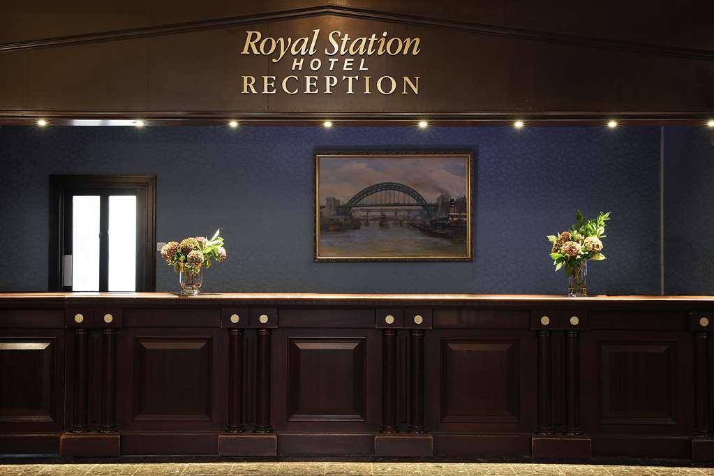 ניוקאסל Royal Station Hotel- Part Of The Cairn Collection מראה פנימי תמונה